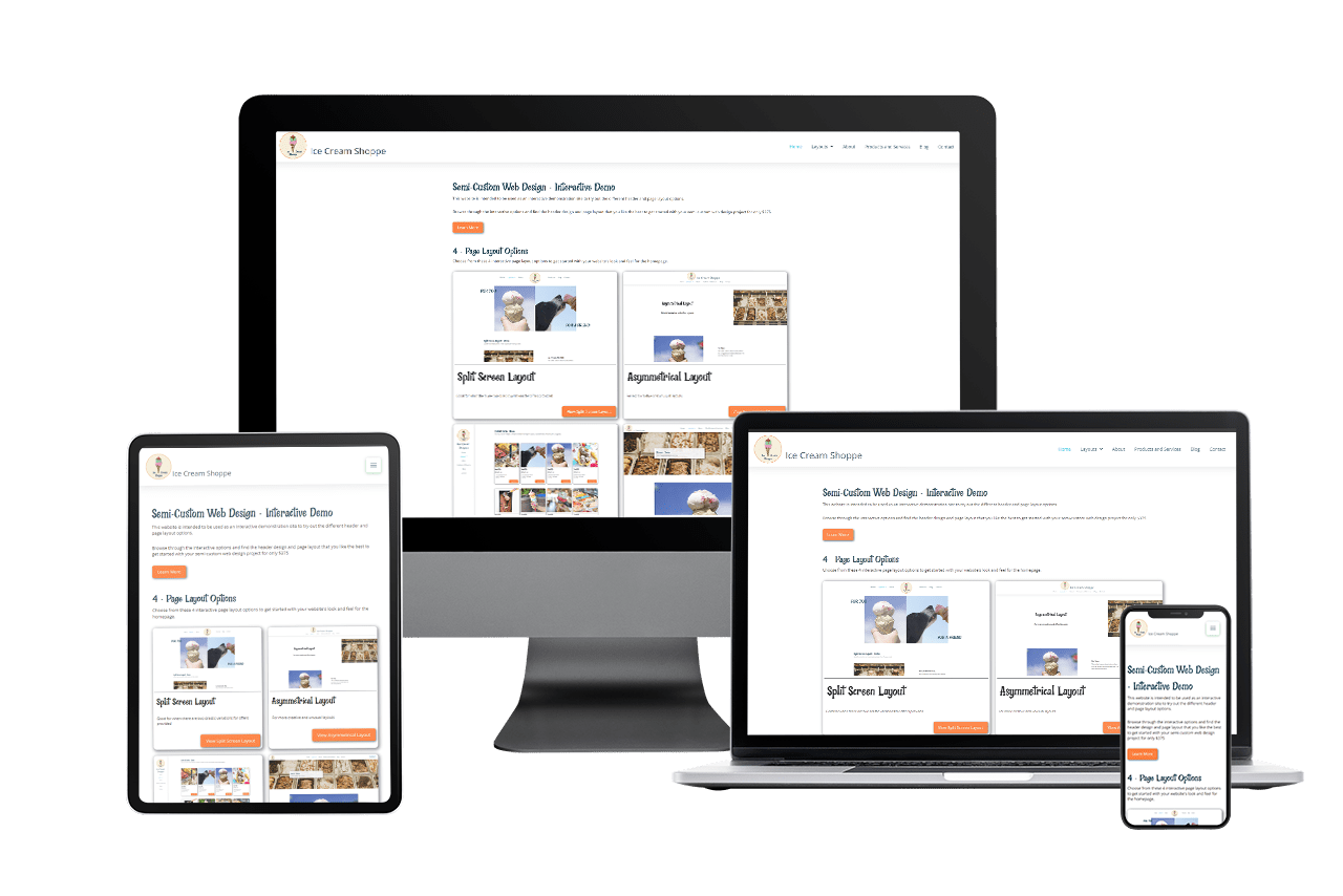 Portfolio - Semi-Custom Demo - Multi-Device Clear